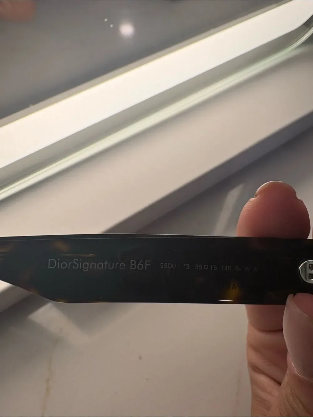 DiorSignature B6F 55MM Butterfly Sunglasses